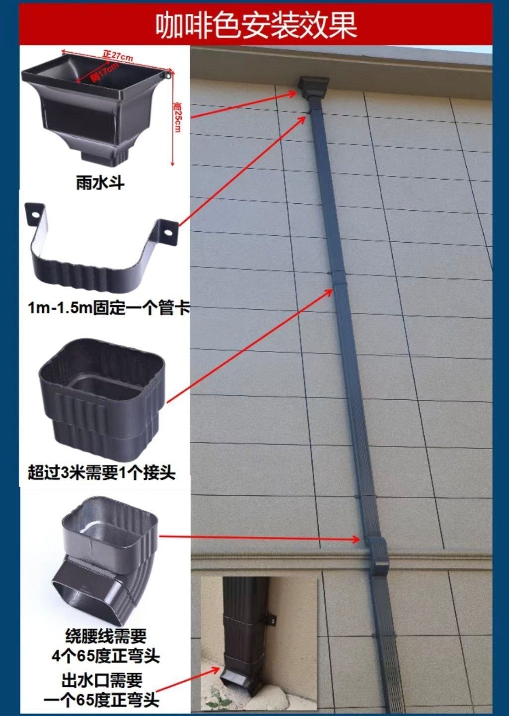 石嘴山农村自建房外墙雨水管供应商供货配送|石嘴山农村自建房外墙雨水管|铝合金落水管雨水管|阳光房落水管厂家发货、运输范围与运输建议|工厂仓储配送-忆缘建材