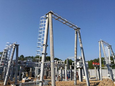 安康烟囱独立避雷针厂家烟囱独立避雷针|铁塔避雷针|大跨越钢杆|楼顶独立避雷针|变电站π型构架|220kv变电站构架|35千伏钢管杆