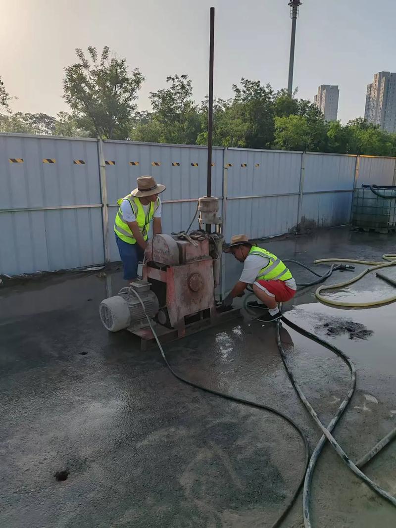 厂区道路下沉注浆
