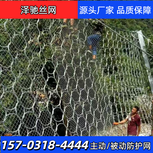护坡被动防护网